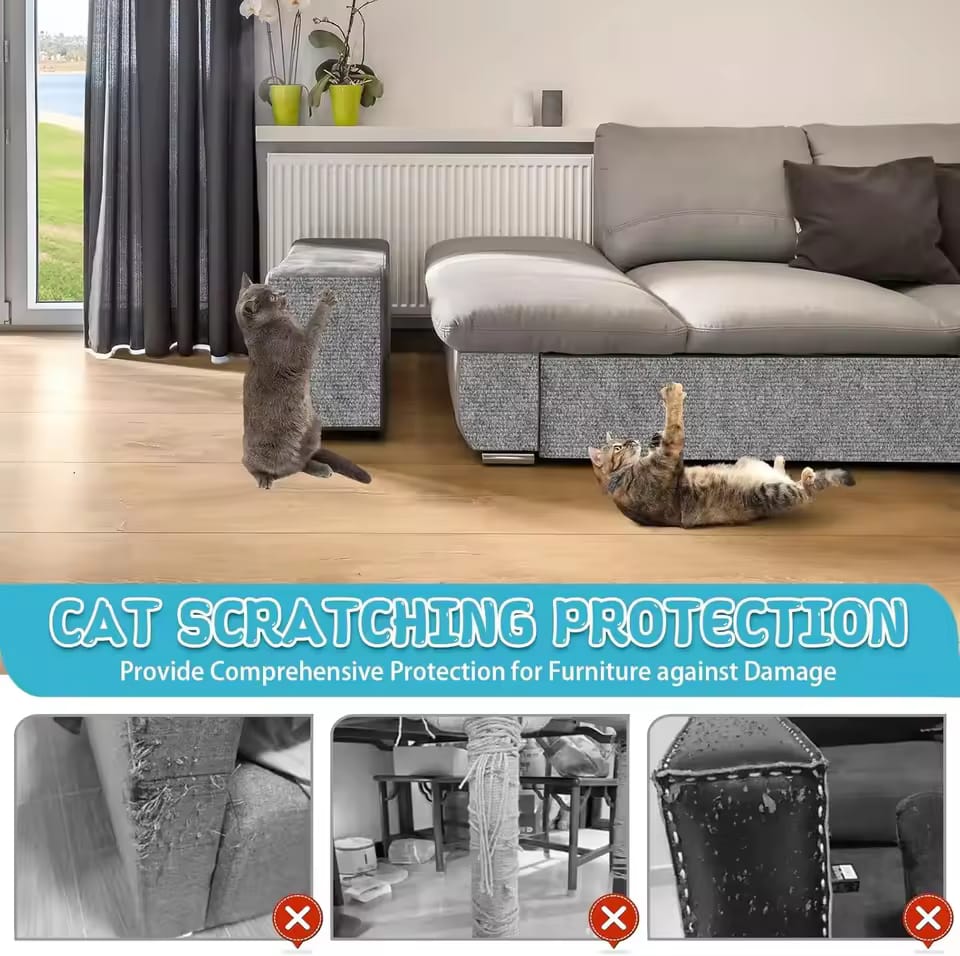 Self-Adhesive Cat Scratching Pad