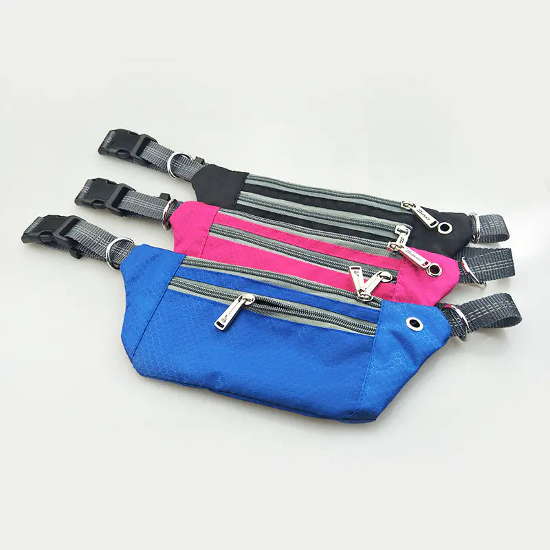 Waterproof Crocodile Pattern Dog Leash Waist Bag