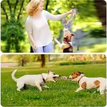 9 Packs Sustainable Natural Cotton Hemp Organic Tough Rope Dog Toy Chew Set Hemp Dog Toy