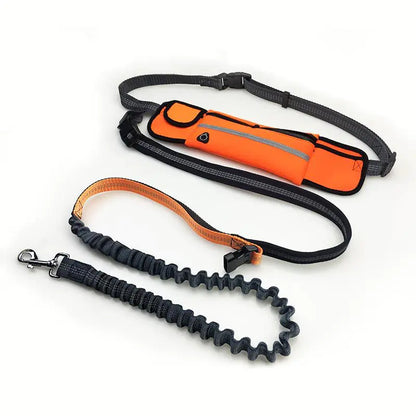 Waterproof Waist Bag for Pets - Sports Running Leash