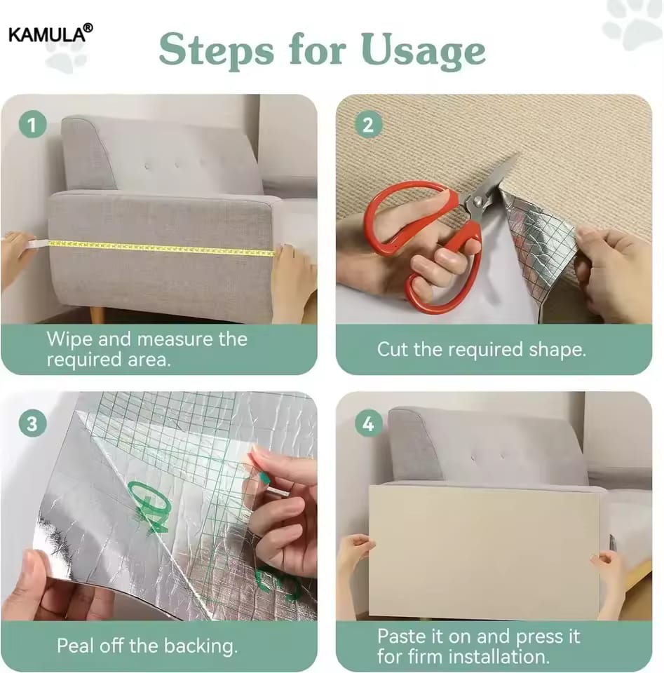 Self-Adhesive Cat Scratching Pad