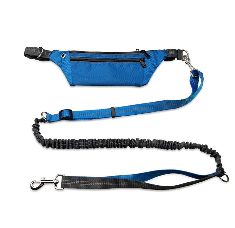 Waterproof Crocodile Pattern Dog Leash Waist Bag