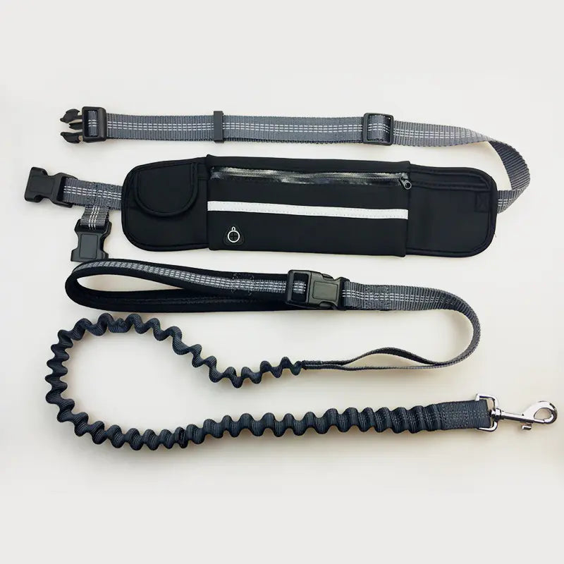 Waterproof Waist Bag for Pets - Sports Running Leash