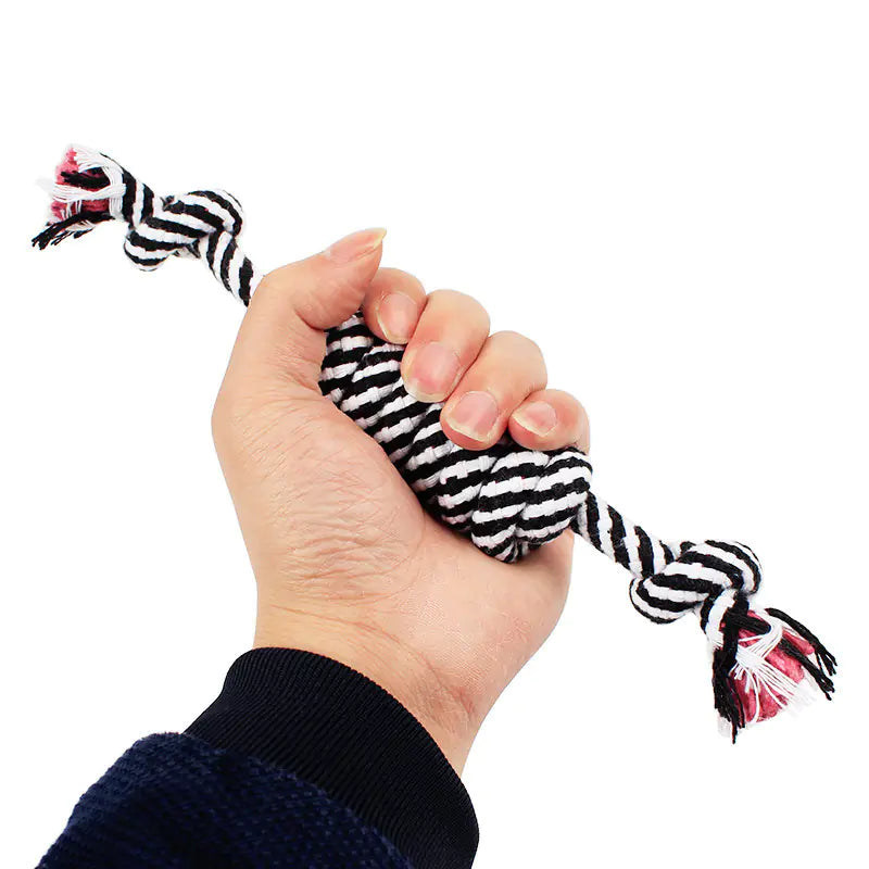 Pet Cotton Rope Chew Toy for Dental Care