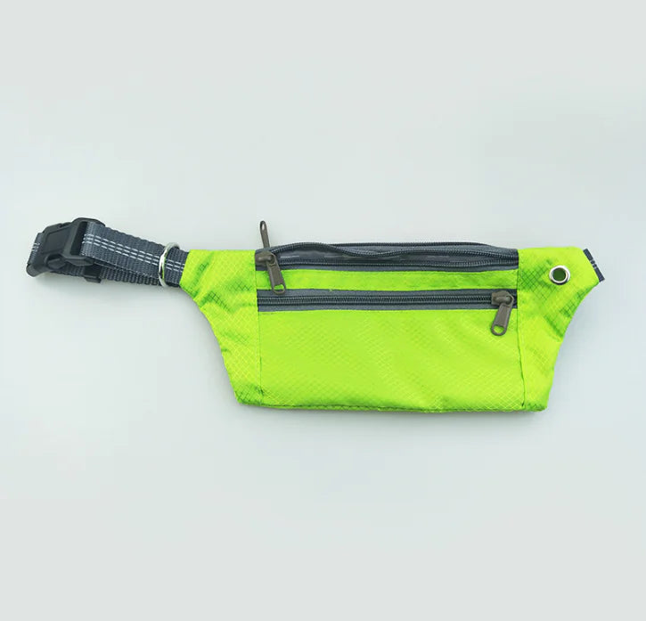 Waterproof Crocodile Pattern Dog Leash Waist Bag
