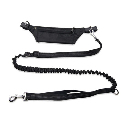 Waterproof Crocodile Pattern Dog Leash Waist Bag